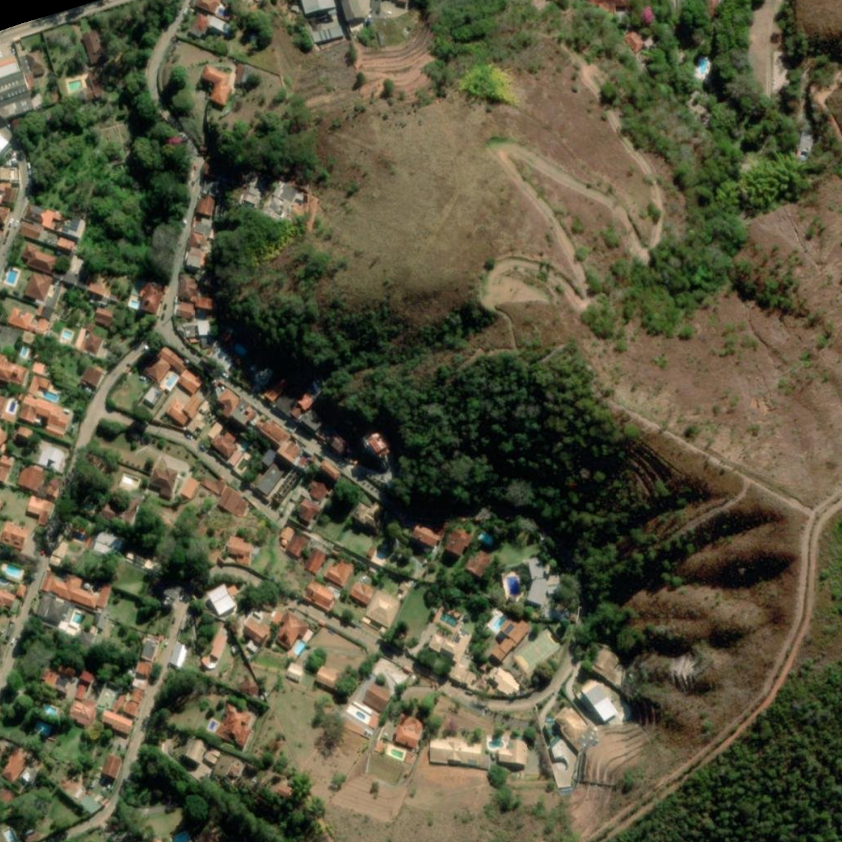 Imagem aérea original